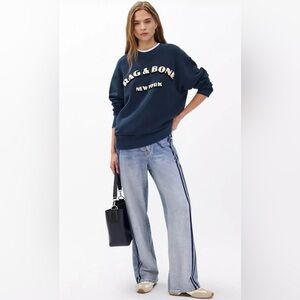 Rag & Bone Light Blue Flare Jeans